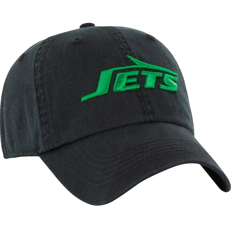 New York Jets Hats | Men^Men's '47 Black Classic Franchise Legacy Fitted Hat