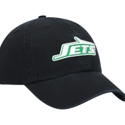 New York Jets Adjustable^Men's '47 Black Clean Up Legacy Adjustable Hat