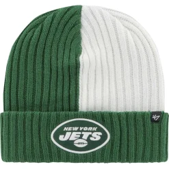 New York Jets Knit^Men's '47 Green Fracture Cuffed Knit Hat