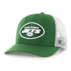 New York Jets Hats | Men^Men's '47 Green Adjustable Trucker Hat