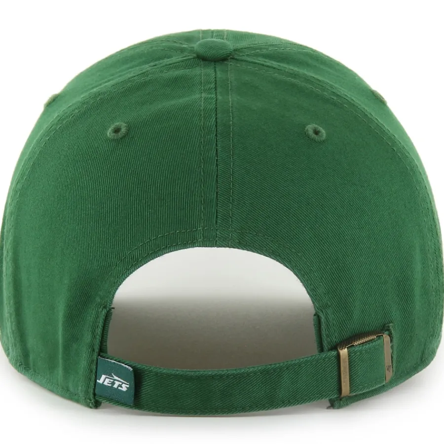 New York Jets Adjustable | Hats^Men's '47 Green Clean Up Primary Adjustable Hat
