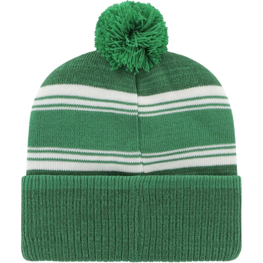 New York Jets Knit^Men's '47 Green Fadeout Cuffed Knit Hat With Pom