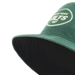 New York Jets Bucket^Men's '47 Green Thick Cord Bucket Hat
