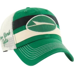 New York Jets Adjustable^Men's '47 Kelly Green Clubhouse Boon Clean-Up Trucker Adjustable Hat