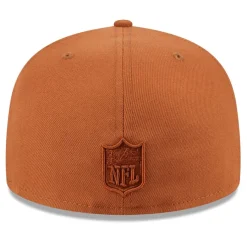 New York Jets Fitted^Men's New Era Brown Color Pack 59FIFTY Fitted Hat