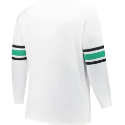 New York Jets Big & Tall^Men's '47 White Big & Tall Premier Brex Long Sleeve T-Shirt