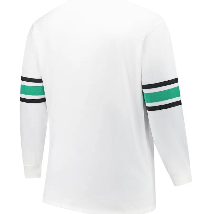 New York Jets Big & Tall^Men's '47 White Big & Tall Premier Brex Long Sleeve T-Shirt