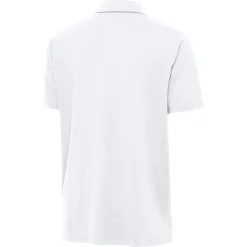 New York Jets Polos^Men's Antigua White Reprocess Polo
