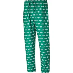 New York Jets Underwear & Sleepwear^Men's Concepts Sport Green Record Throwback All Over Knit Pants