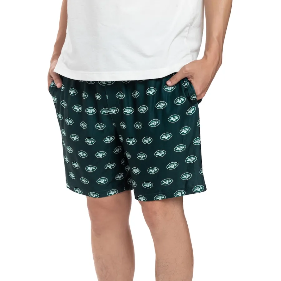 New York Jets Shorts & Pants^Men's Concepts Sport Green Gauge Jam Two-Pack Shorts Set