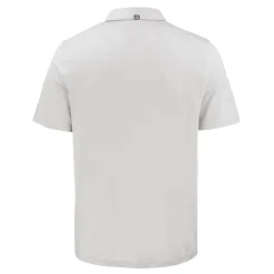 New York Jets Polos^Men's Cutter & Buck Gray Primary Logo Coastline Epic Comfort Eco Recycled Polo