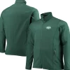 New York Jets Big & Tall^Men's Dunbrooke Green Big & Tall Sonoma Softshell Full-Zip Jacket