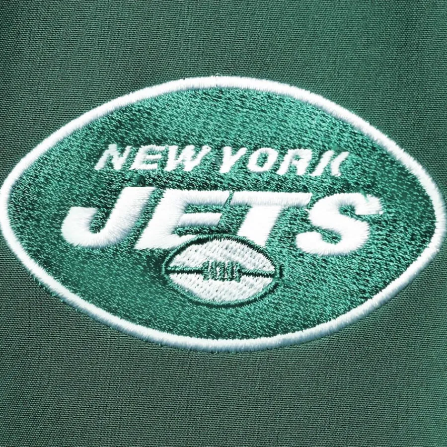 New York Jets Big & Tall^Men's Dunbrooke Green Big & Tall Sonoma Softshell Full-Zip Jacket