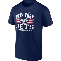 New York Jets T-Shirts | Men^Men's Fanatics Navy Americana T-Shirt