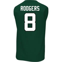New York Jets Big & Tall | Tank Tops^Men's Fanatics Aaron Rodgers Green Big & Tall Muscle Tank Top