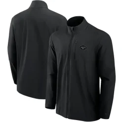New York Jets Jackets | Sweatshirts & Fleece^Men's Fanatics Black Front Office Woven Full-Zip Jacket