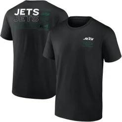 New York Jets T-Shirts | Men^Men's Fanatics Black Repeat Stats T-Shirt