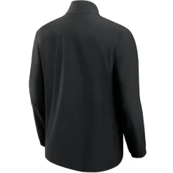 New York Jets Jackets | Sweatshirts & Fleece^Men's Fanatics Black Front Office Woven Quarter-Zip Jacket