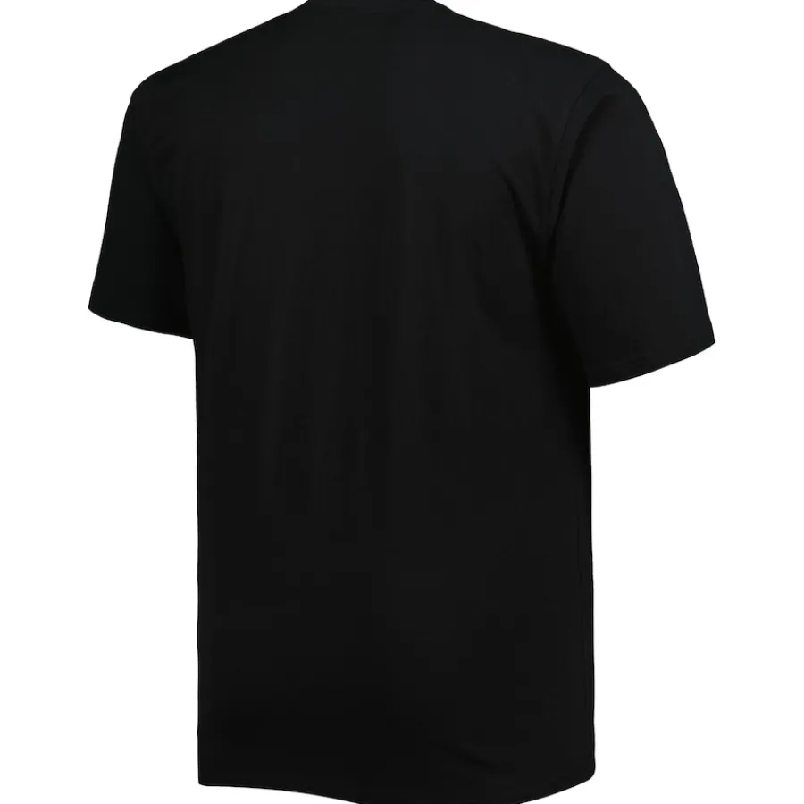 New York Jets Big & Tall^Men's Fanatics Black Big & Tall Color Pop T-Shirt
