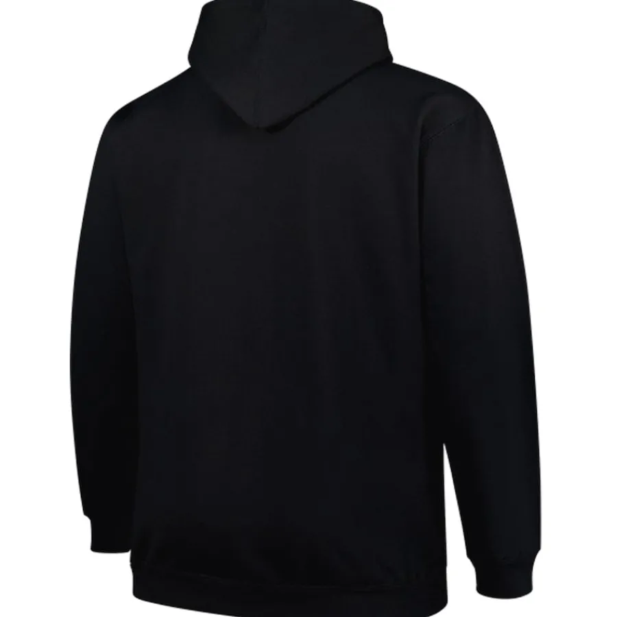 New York Jets Big & Tall^Men's Fanatics Black Big & Tall Pop Pullover Hoodie