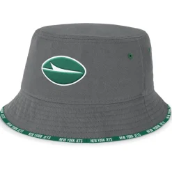 New York Jets Hats | Men^Men's Fanatics Graphite Backup Bucket Hat