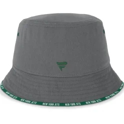 New York Jets Hats | Men^Men's Fanatics Graphite Backup Bucket Hat