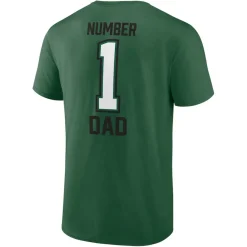 New York Jets Big & Tall^Men's Fanatics Green Green #1 Dad T-Shirt