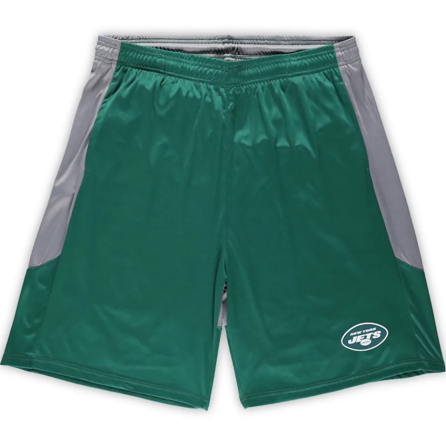 New York Jets Shorts & Pants | Big & Tall^Men's Fanatics Green Big & Tall Team Logo Shorts