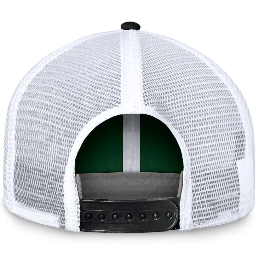 New York Jets Hats | Men^Men's Fanatics Green/Black Bench Trucker Adjustable Hat