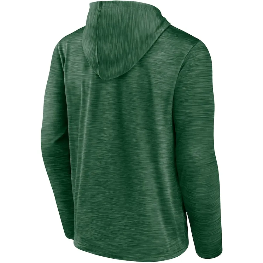 New York Jets Sweatshirts & Fleece | Men^Men's Fanatics Heather Green Hook And Ladder Pullover Hoodie