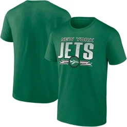 New York Jets T-Shirts | Men^Men's Fanatics Kelly Green Fading Out T-Shirt