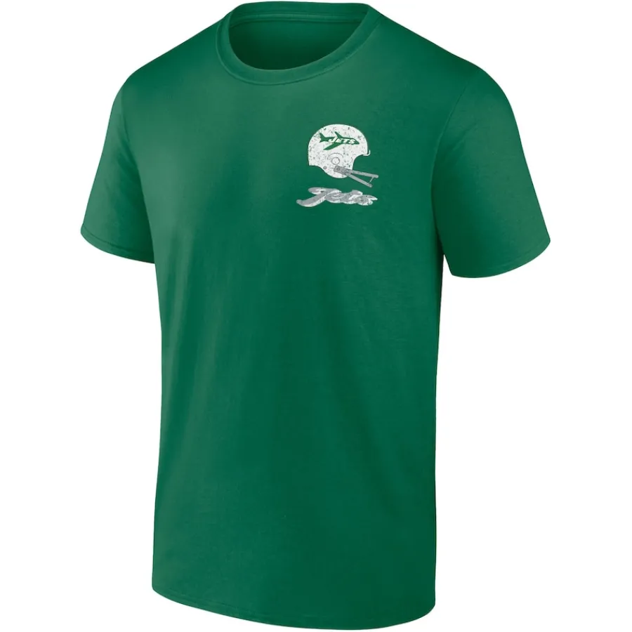 New York Jets T-Shirts | Men^Men's Fanatics Kelly Green Never Over T-Shirt