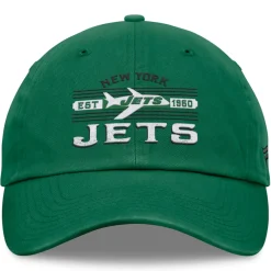 New York Jets Hats | Men^Men's Fanatics Kelly Green Vintage Delay Adjustable Hat