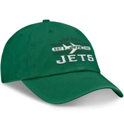 New York Jets Hats | Men^Men's Fanatics Kelly Green Vintage Delay Adjustable Hat