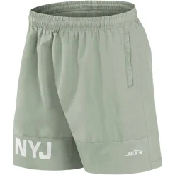 New York Jets Shorts & Pants^Men's Fanatics Light Green Elements Shorts