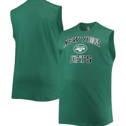New York Jets Big & Tall | Tank Tops^Men's Green Big & Tall Muscle Tank Top