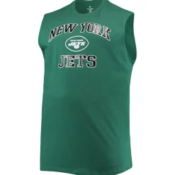 New York Jets Big & Tall | Tank Tops^Men's Green Big & Tall Muscle Tank Top