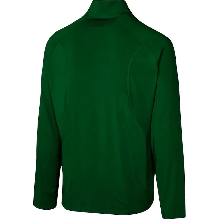 New York Jets Jackets^Men's Green Grind Iron Quarter-Zip Top