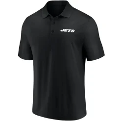 New York Jets Polos^Men's Green/Black Dueling Two-Pack Polo Set