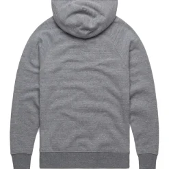 New York Jets Sweatshirts & Fleece | Men^Men's Homage Gray Retro Helmet Raglan Pullover Tri-Blend Hoodie