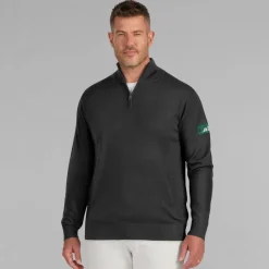 New York Jets Jackets | Sweatshirts & Fleece^Men's J. Palmer Black Franchise Quarter-Zip Sweater