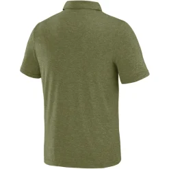 New York Jets Polos^Men's J. Palmer Green Four Down Polo