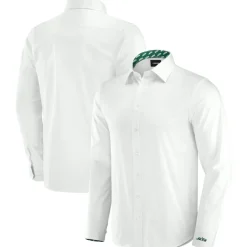 New York Jets Sweaters & Dress Shirts^Men's J. Palmer White Man-In-Motion Long Sleeve Button-Up Dress Shirt