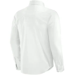 New York Jets Sweaters & Dress Shirts^Men's J. Palmer White Man-In-Motion Long Sleeve Button-Up Dress Shirt