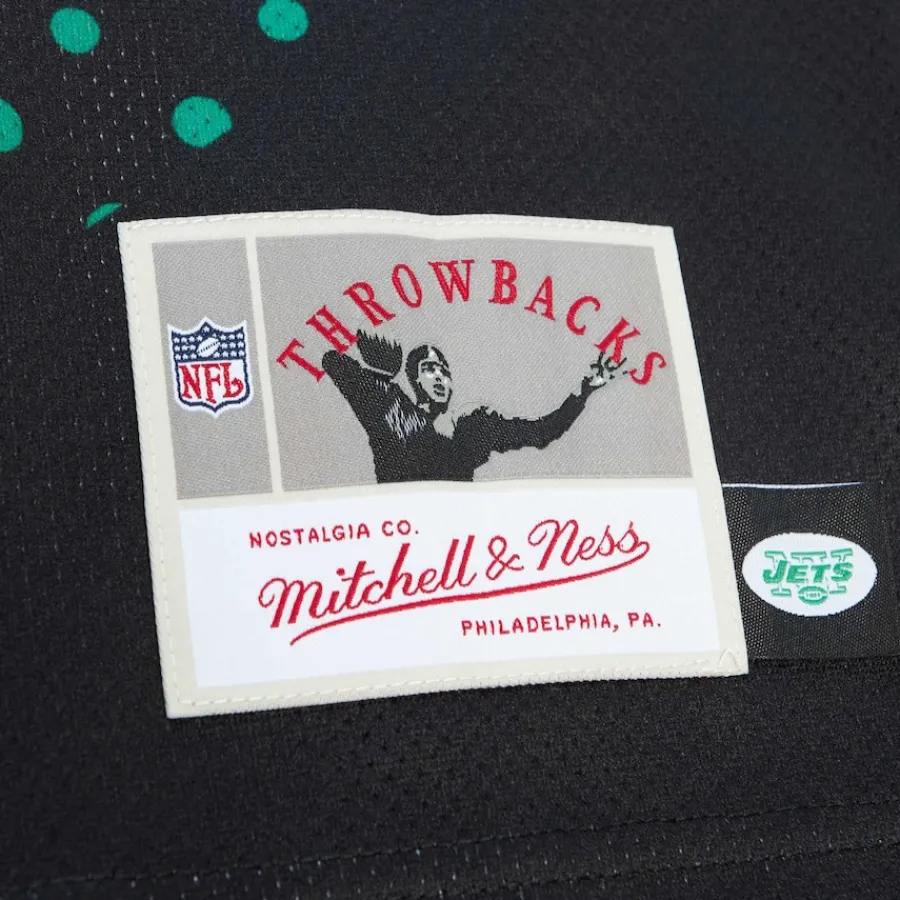 New York Jets Tank Tops^Men's Mitchell & Ness Black Big Face 7.0 Fashion Tank Top