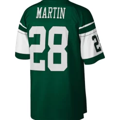 New York Jets Replica | Throwback^Men's Mitchell & Ness Curtis Martin Green Legacy Replica Jersey