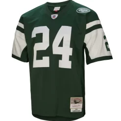 New York Jets Replica | Throwback^Men's Mitchell & Ness Darrelle Revis Green Legacy Replica Jersey