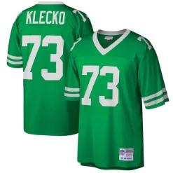 New York Jets Replica | Throwback^Men's Mitchell & Ness Joe Klecko Kelly Green Legacy Replica Jersey