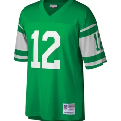 New York Jets Jerseys | Men^Men's Mitchell & Ness Joe Namath Kelly Green Legacy Replica Jersey