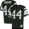 New York Jets Throwback^Men's Mitchell & Ness John Riggins Green Retired Player Legacy Replica Jersey